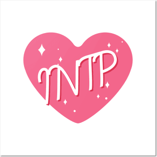 INTP personality typography Posters and Art